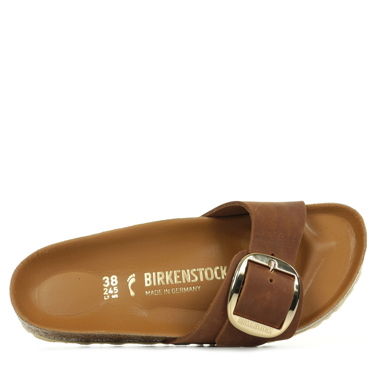 Madrid Olied Leather Big Buckle